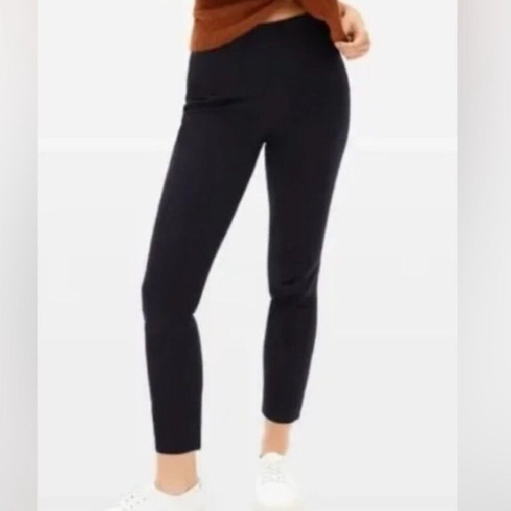 Aritzia Wilfred Free Skinny Side Zippered Pants Black